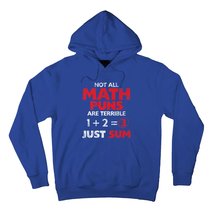 Funny Math Saying Equation Math Joke Cool Gift Hoodie