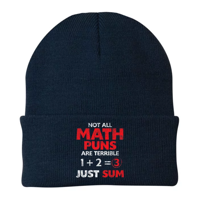 Funny Math Saying Equation Math Joke Cool Gift Knit Cap Winter Beanie