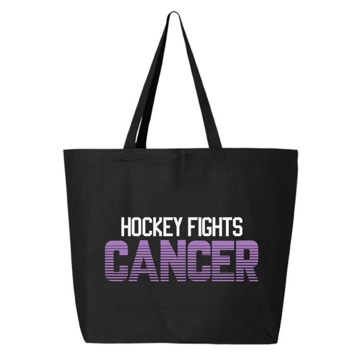 Family Member Support Hockey Fights Cancer Awareness 25L Jumbo Tote