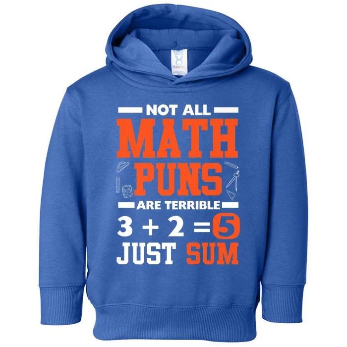 Funny Math Saying Equation Math Joke Gift Toddler Hoodie