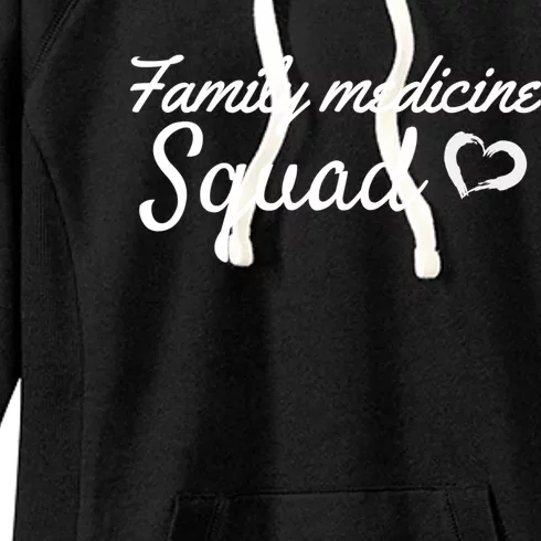 Family Medicine Squad Meaningful Gift Women's Fleece Hoodie