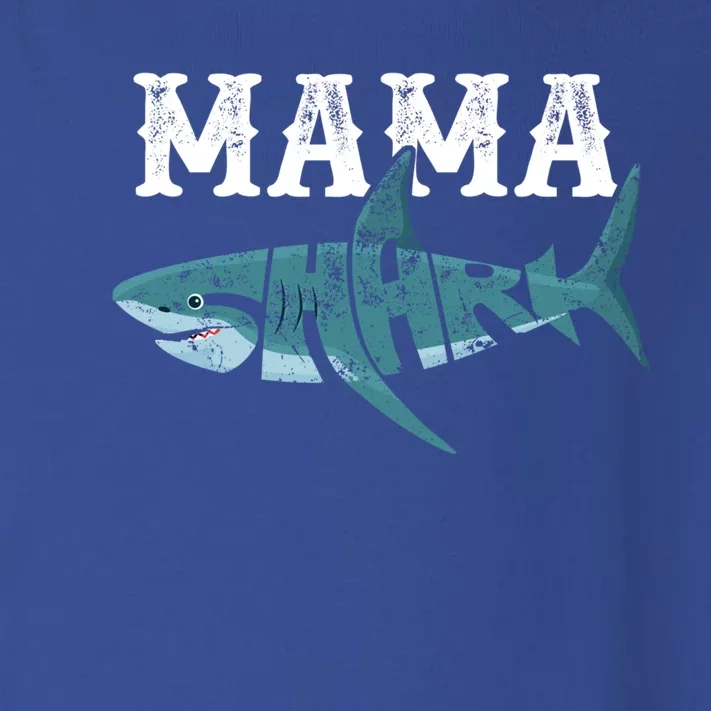 Funny Mama Shark Family Matching Shark Lover Ocean Animal Gift Toddler Long Sleeve Shirt