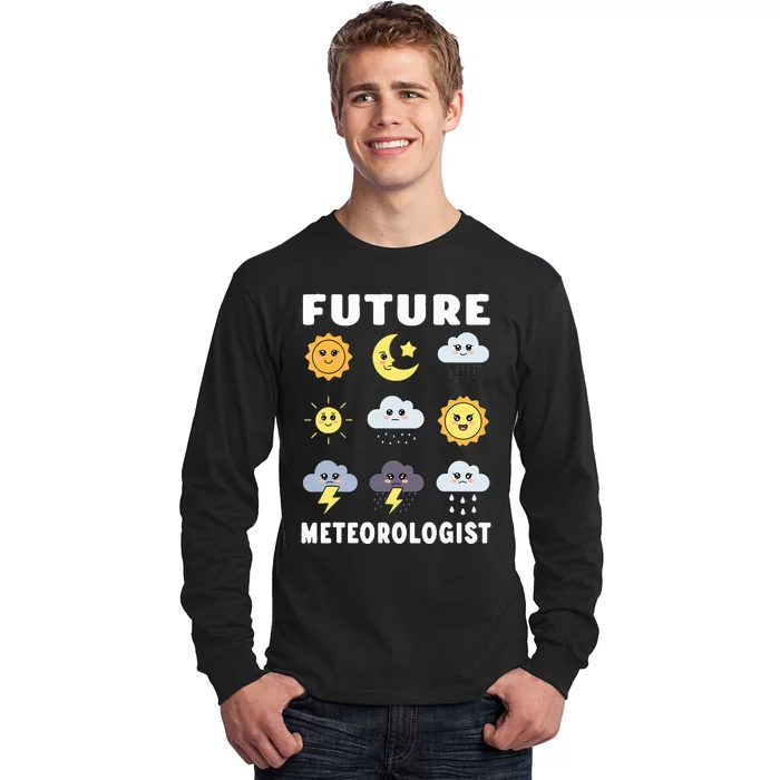 Future Meteorologist Storm Twister Tornado Hurricane Long Sleeve Shirt