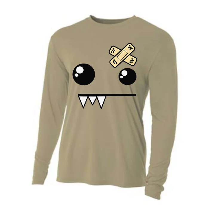 Funny Monster Scene Emo Design Gift Cooling Performance Long Sleeve Crew