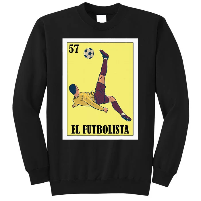 Funny Mexican Soccer Design El Futbolista Sweatshirt