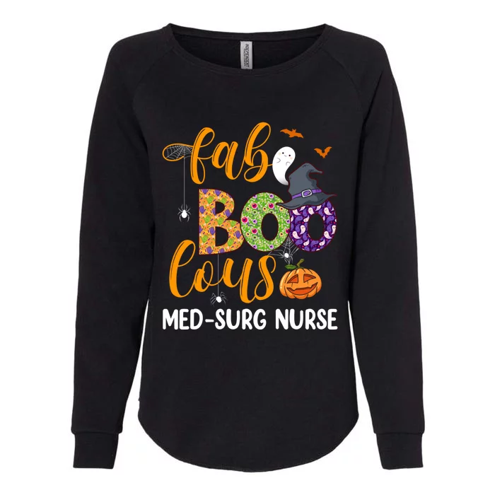 Faboolous Med Surg Nurse Halloween Fabulous Nurse Costume Gift Womens California Wash Sweatshirt