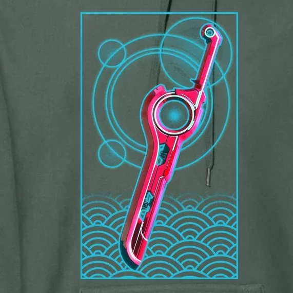 Futuristic Monado Sword Premium Hoodie