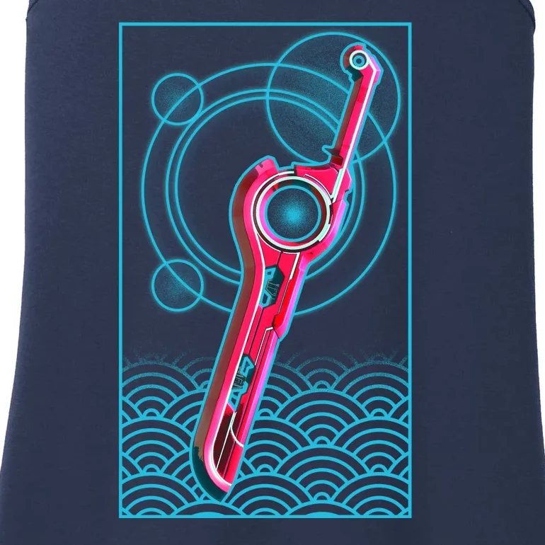 Futuristic Monado Sword Ladies Essential Tank