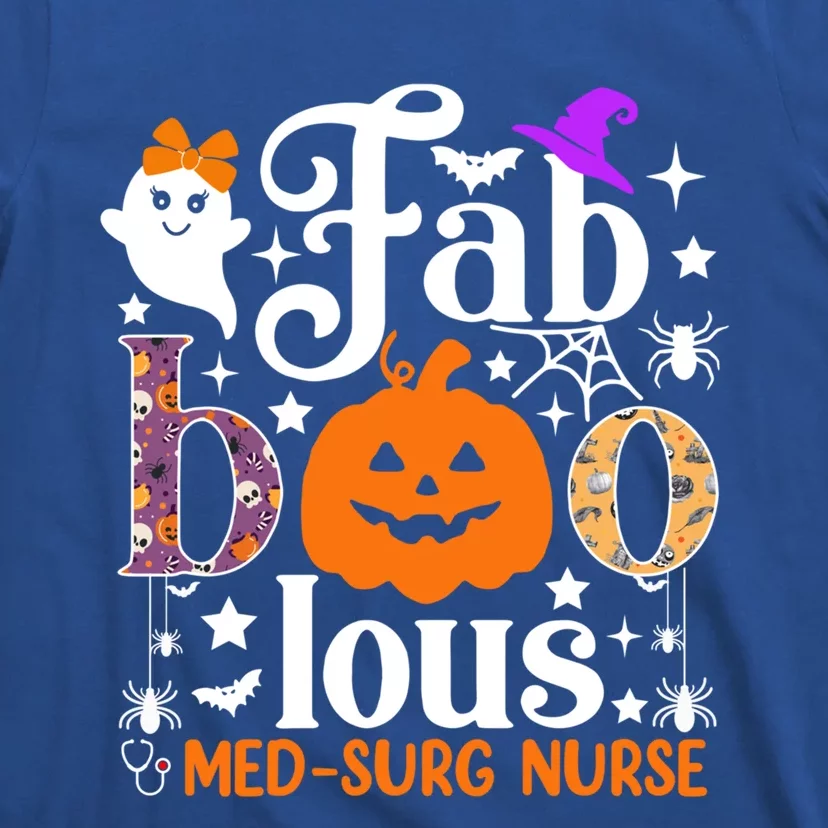 Faboolous Med Surg Nurse Great Gift Halloween Spooky Nursing Gift T-Shirt