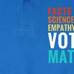 Facts Matter Science Matters Voting Matters Liberal Democrat Softstyle Adult Sport Polo