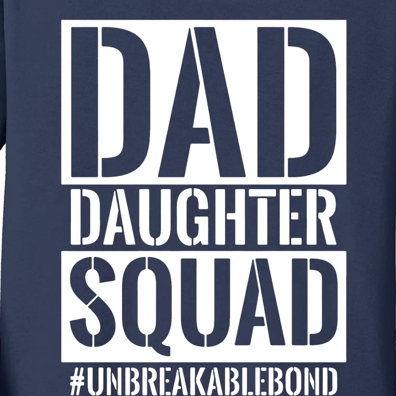 Family Member Squad Unbreakable Bond Kids Long Sleeve Shirt