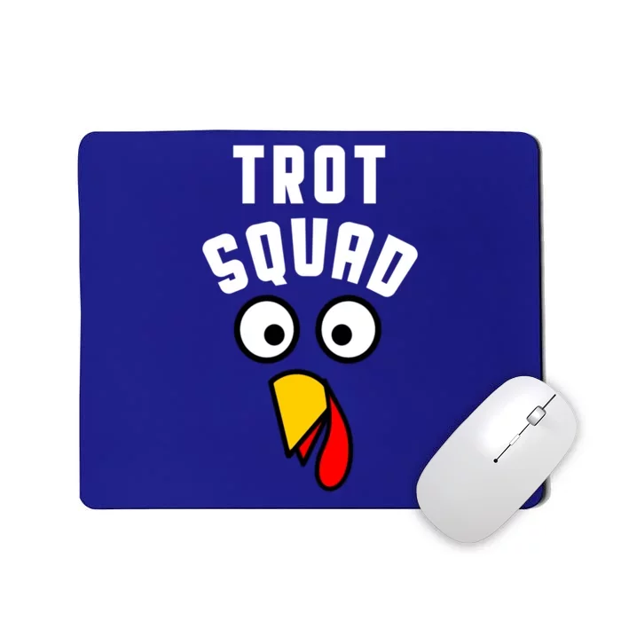 Funny Marathon Thanksgiving 5k Running Turkey Trot Squad Gift Mousepad