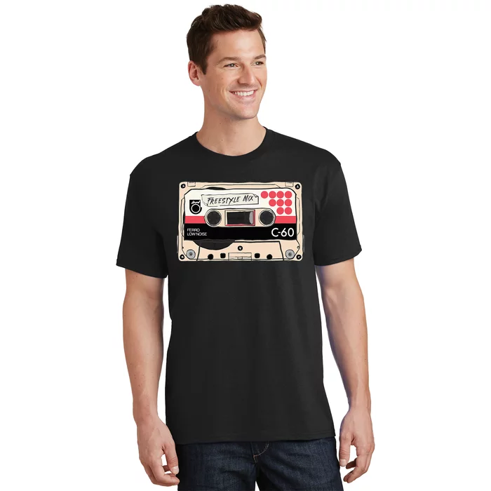 Freestyle Mix Tape Retro Vintage 80s Music Fan T-Shirt