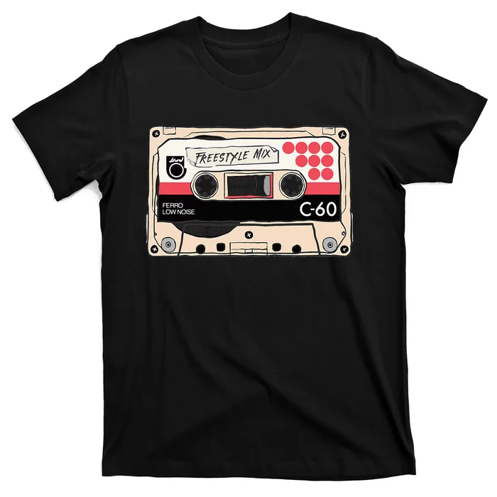 Freestyle Mix Tape Retro Vintage 80s Music Fan T-Shirt