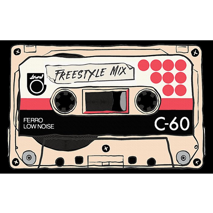 Freestyle Mix Tape Retro Vintage 80s Music Fan Bumper Sticker