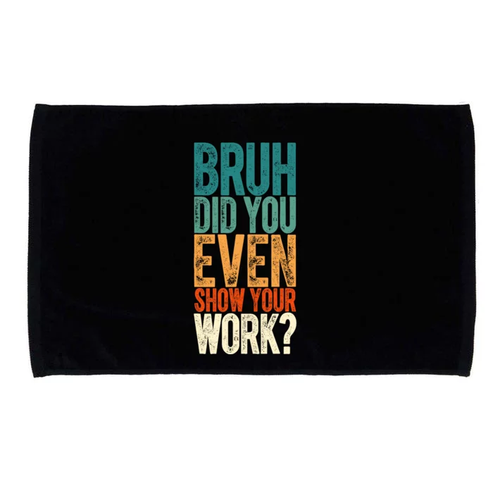 Funny Math Teacher Joke Fun Best Math Quotes Microfiber Hand Towel