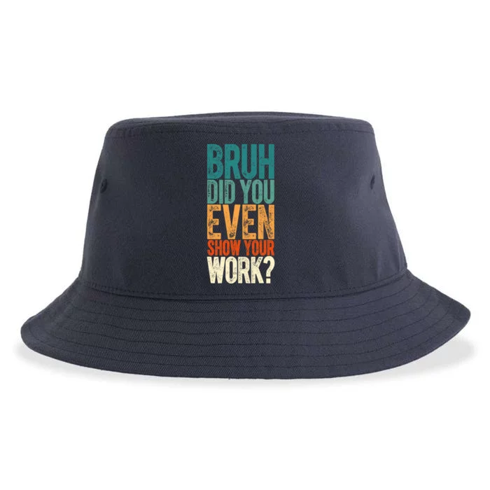 Funny Math Teacher Joke Fun Best Math Quotes Sustainable Bucket Hat