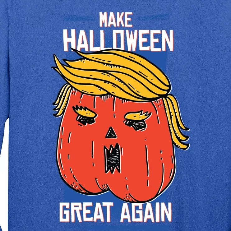 Funny Make This Halloween Great Again With Donald Trump Gift Long Sleeve Shirt