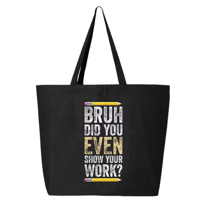 Funny Math Teacher Joke Fun Best Math Quotes 25L Jumbo Tote