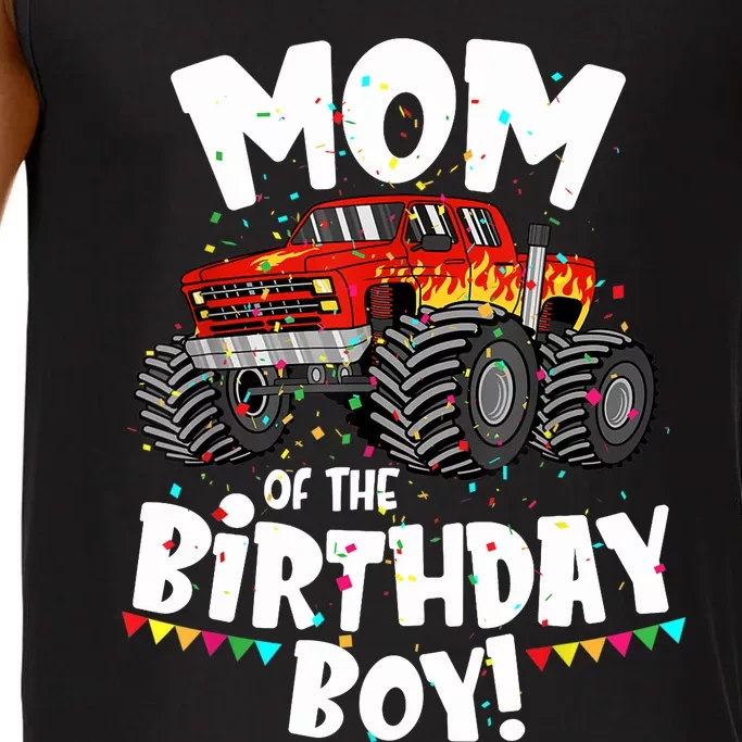 Funny Monster Truck Mom Of The Birthday Boy Gift For Her Comfort Colors® Tank Top