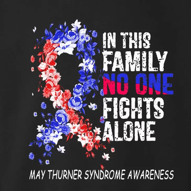 Funny May Thurner Syndrome Awareness Support Toddler Hoodie