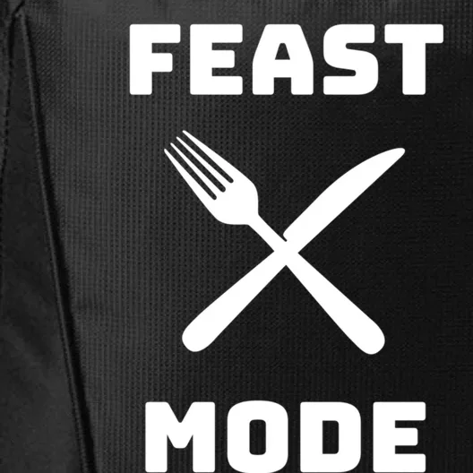 Feast Mode Thanksgiving Holiday Dinner Gift City Backpack