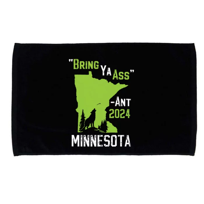 Funny Minnesota Timberwolves Microfiber Hand Towel