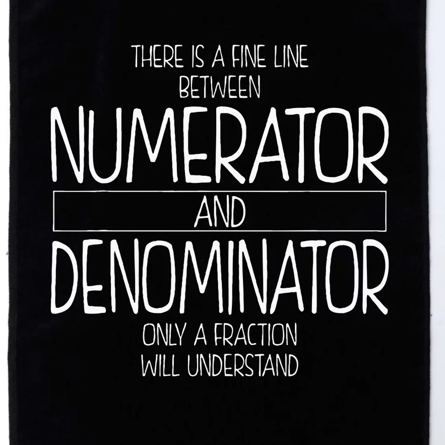 Funny Math Teacher Joke Fun Best Math Quotes Platinum Collection Golf Towel