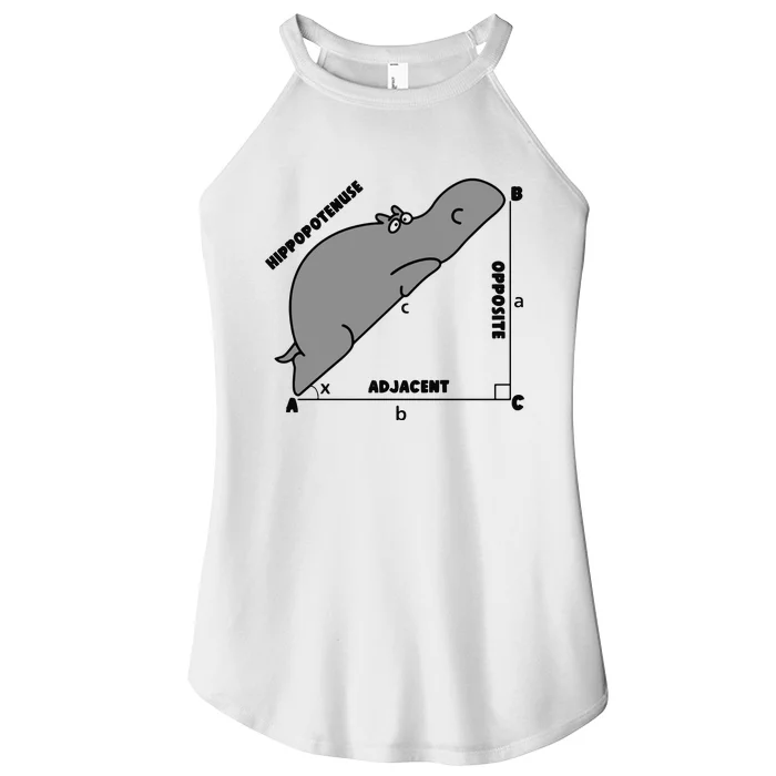 Funny Math Teacher Humorous Math Lover Gift Women’s Perfect Tri Rocker Tank