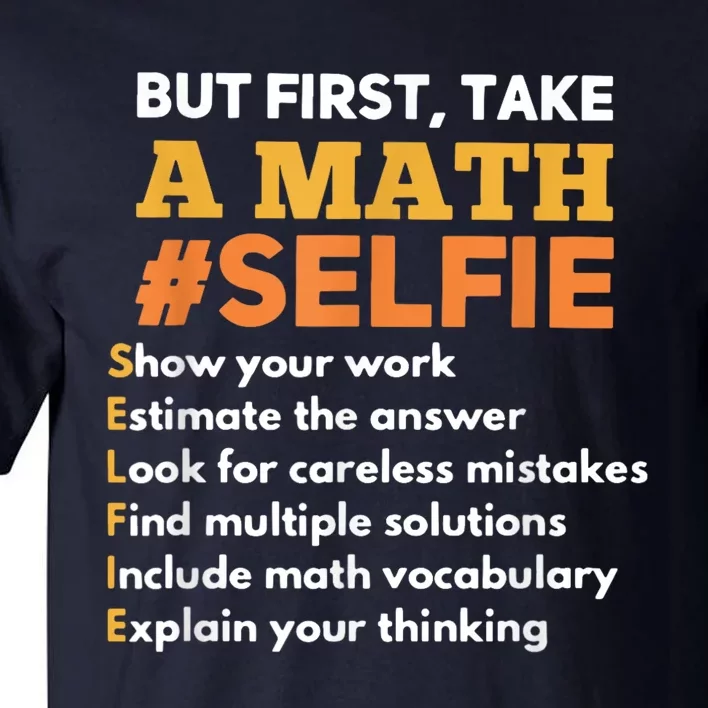 Funny Math Teacher Gift For A Math Nerd Tall T-Shirt