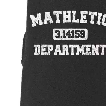 Funny Math Teacher Mathletic Department Doggie 3-End Fleece Hoodie