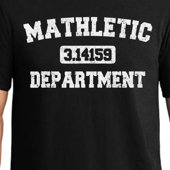 Funny Math Teacher Mathletic Department Pajama Set