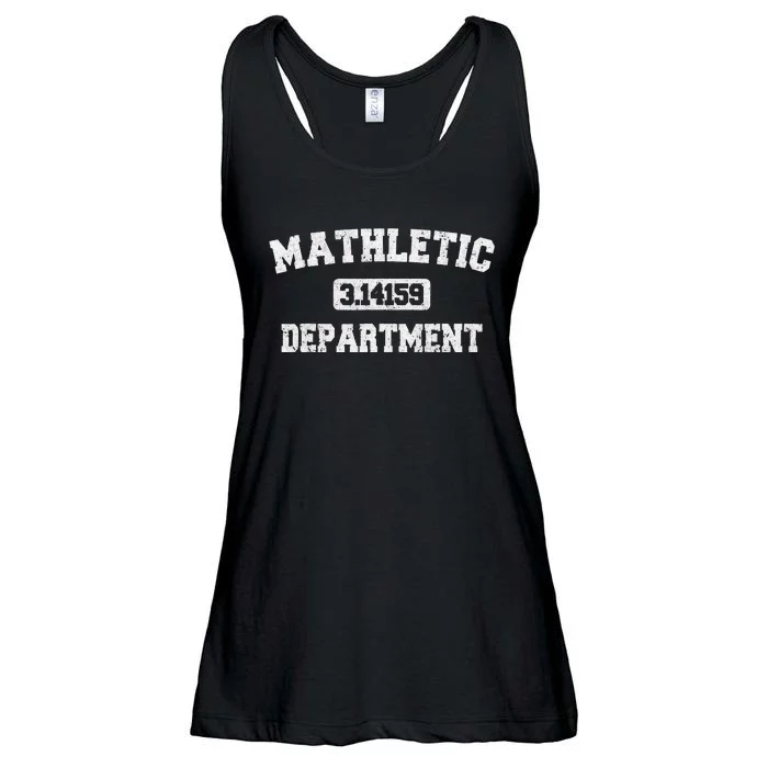 Funny Math Teacher Mathletic Department Ladies Essential Flowy Tank