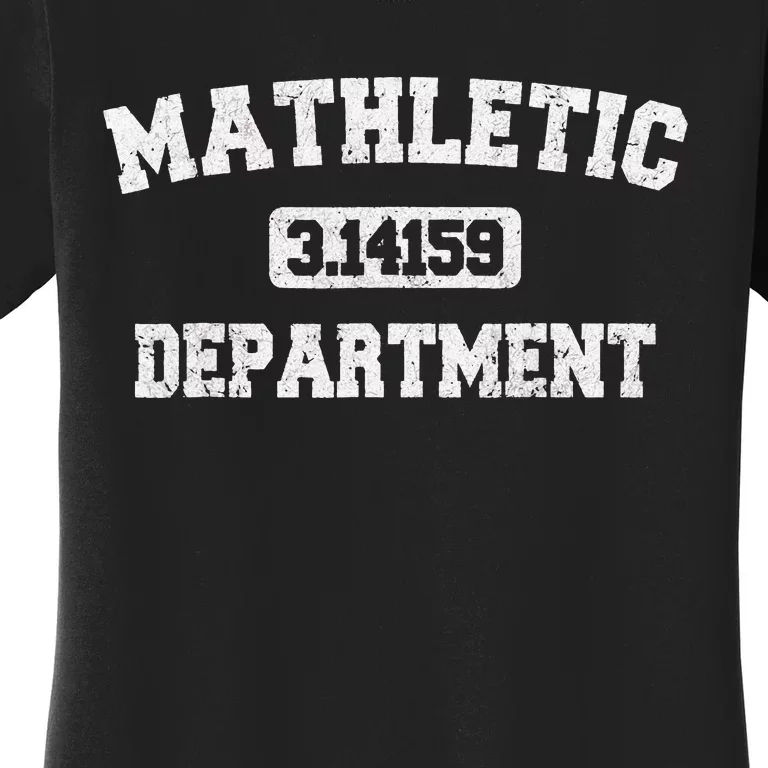 Funny Math Teacher Mathletic Department Women's T-Shirt