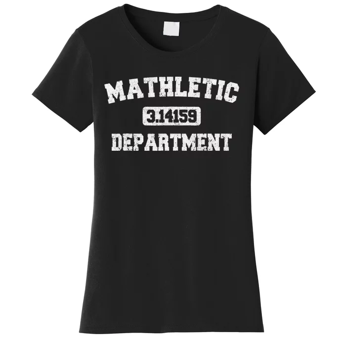 Funny Math Teacher Mathletic Department Women's T-Shirt