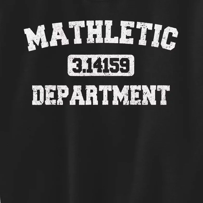 Funny Math Teacher Mathletic Department Kids Sweatshirt