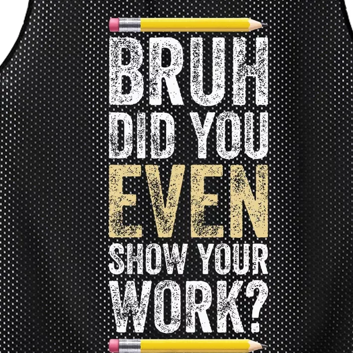 Funny Math Teacher Joke Fun Best Math Quotes Mesh Reversible Basketball Jersey Tank