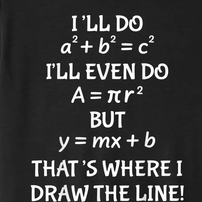 Funny Math Teacher Joke Men Women Fun Best Math Quotes ChromaSoft Performance T-Shirt