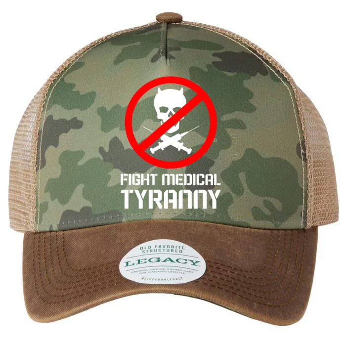 Fight Medical Tyranny Legacy Tie Dye Trucker Hat