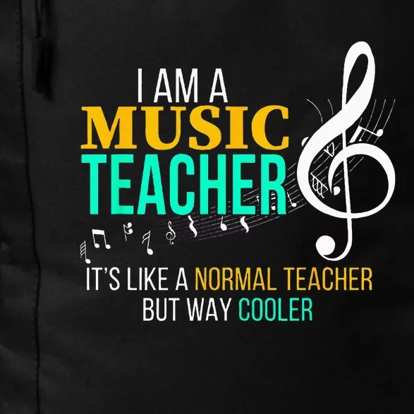 Funny Music Teacher Music Teacher Cool Teacher Gifts Daily Commute Backpack