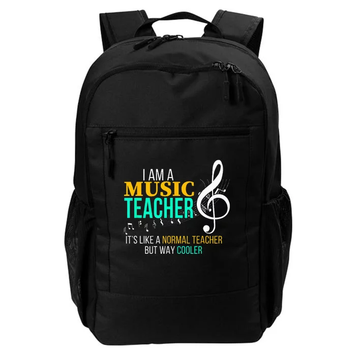 Funny Music Teacher Music Teacher Cool Teacher Gifts Daily Commute Backpack