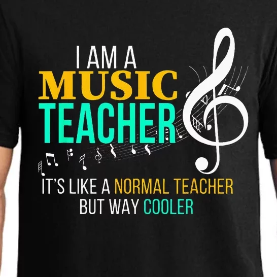 Funny Music Teacher Music Teacher Cool Teacher Gifts Pajama Set