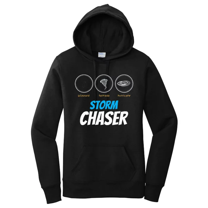 Funny Meteorology Tornado Weather Lovers Storm Chasers Women's Pullover Hoodie