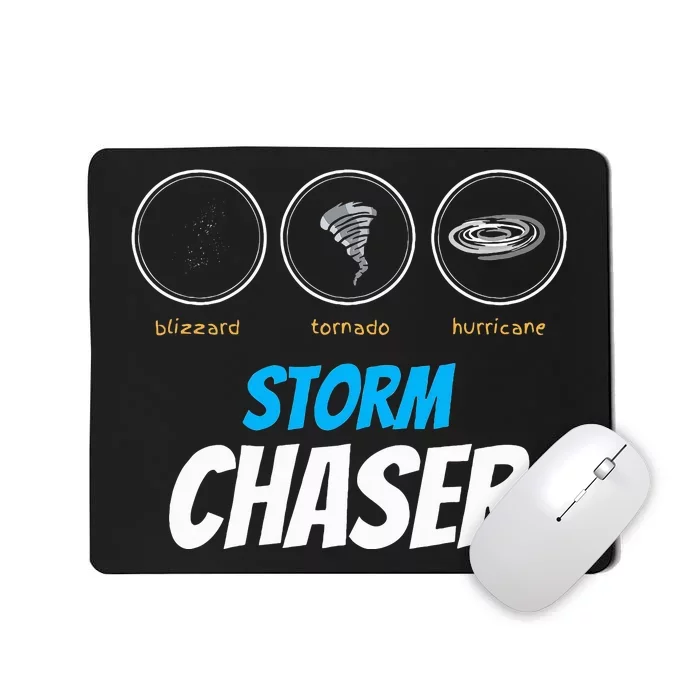 Funny Meteorology Tornado Weather Lovers Storm Chasers Mousepad