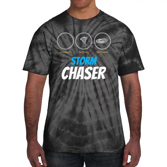 Funny Meteorology Tornado Weather Lovers Storm Chasers Tie-Dye T-Shirt