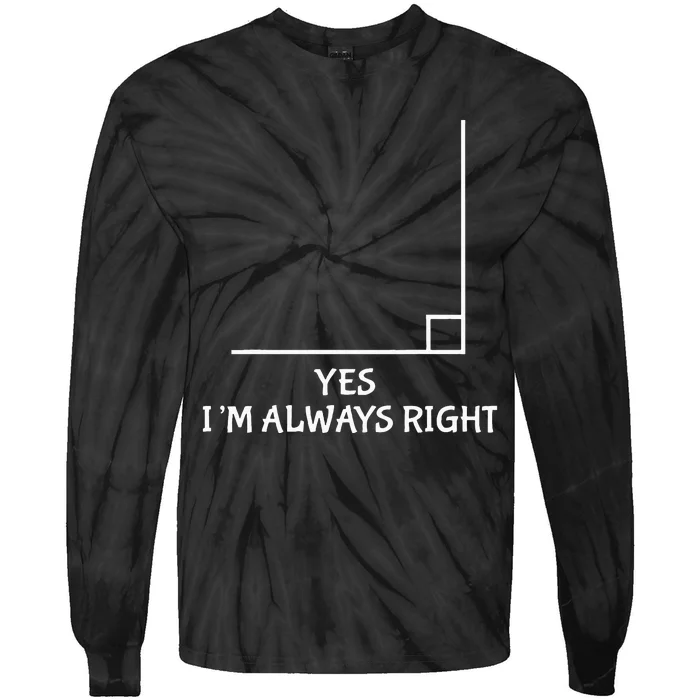 Funny Math Teacher Joke Fun Best Math Quotes Tie-Dye Long Sleeve Shirt