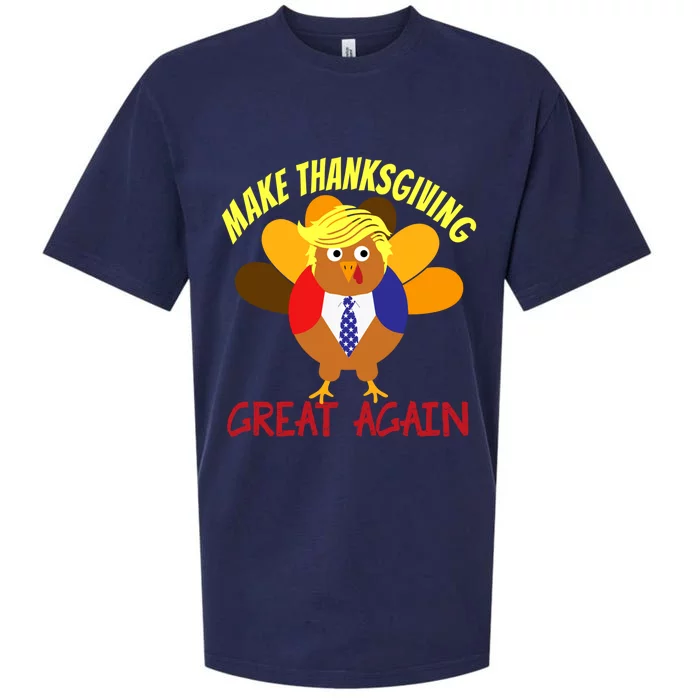 Fun Make Thanksgiving Great Again Turkey 2024 Usa Ties Flag Meaningful Gift Sueded Cloud Jersey T-Shirt