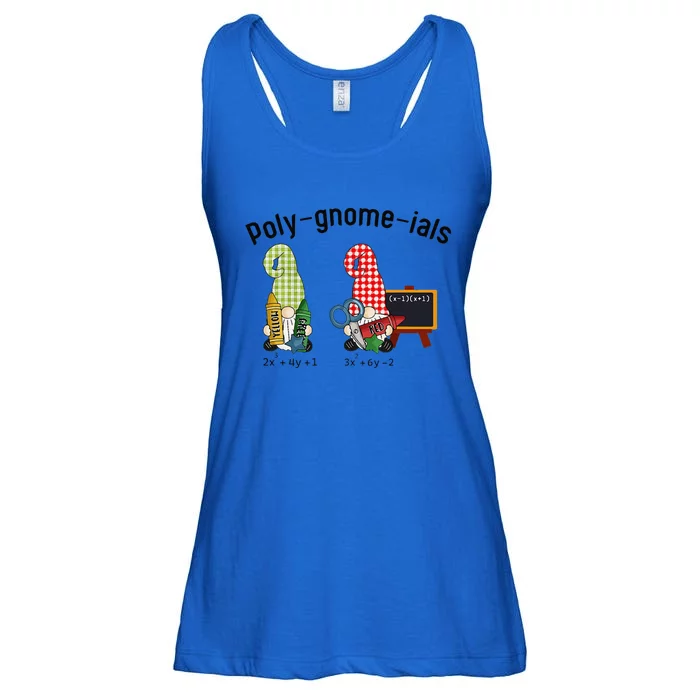 Funny Math Teacher Polygnomeials Algebra Teacher Calculus Ladies Essential Flowy Tank