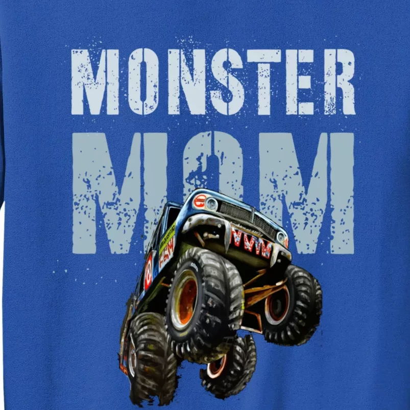 Funny Monster Truck Mom Like Normal Mommy But Wheely Cool Funny Gift Sweatshirt