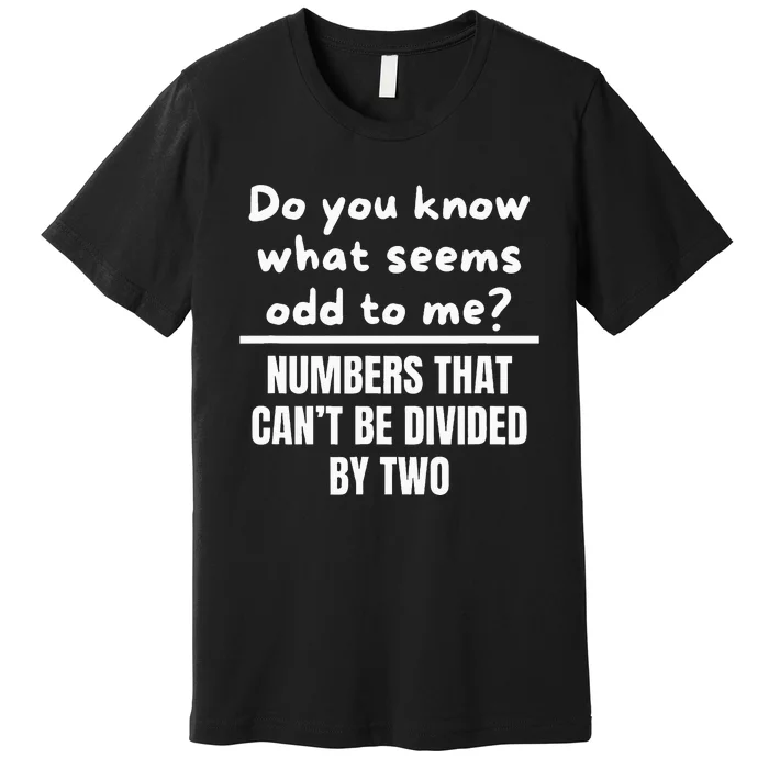 Funny Math Teacher Jokes Premium T-Shirt